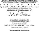 The Combined Iowa Dog Shows